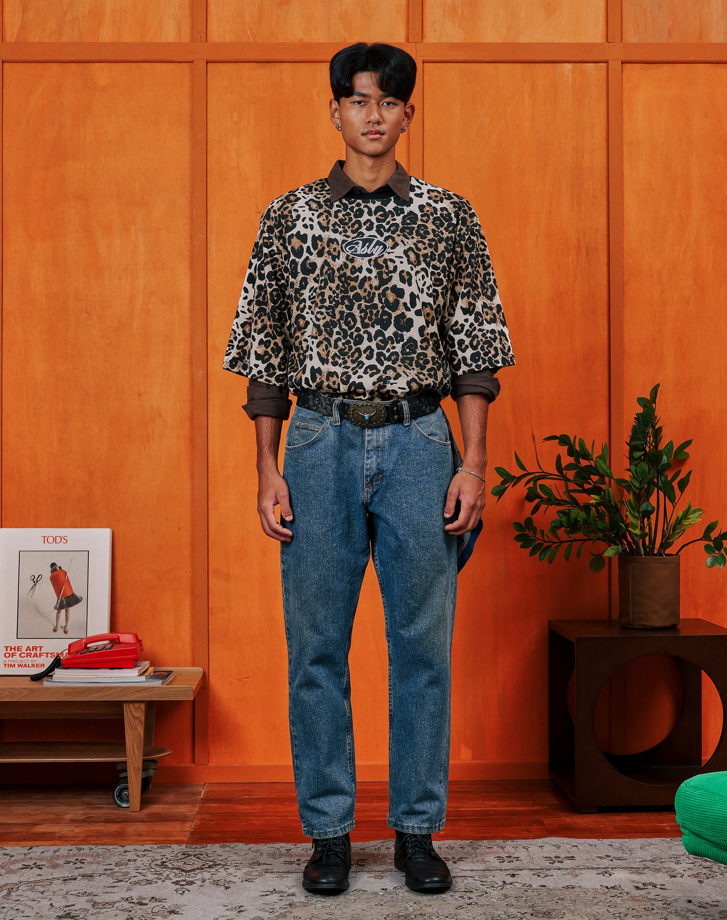 Aura Leopard Short Sleeve