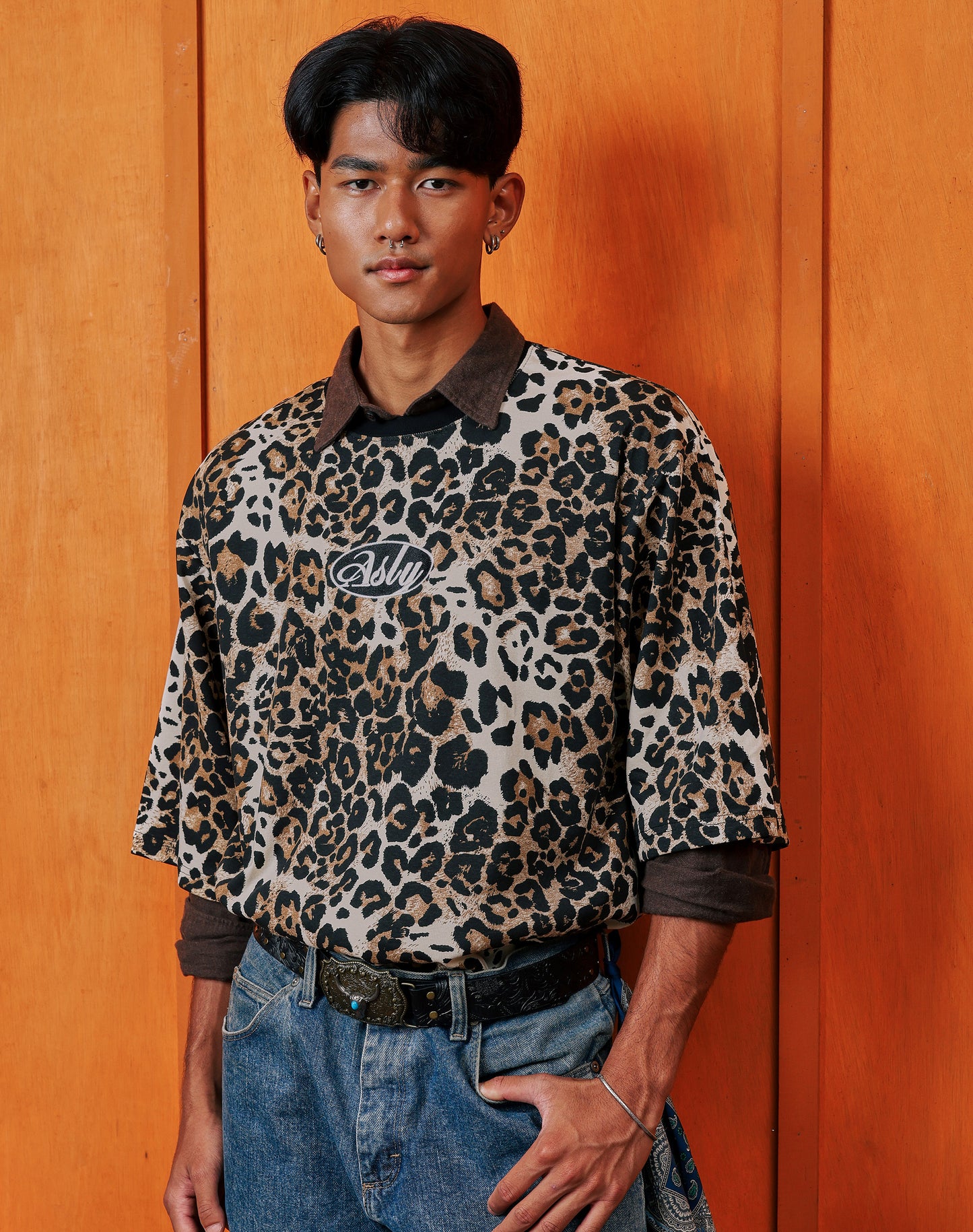 Aura Leopard Short Sleeve