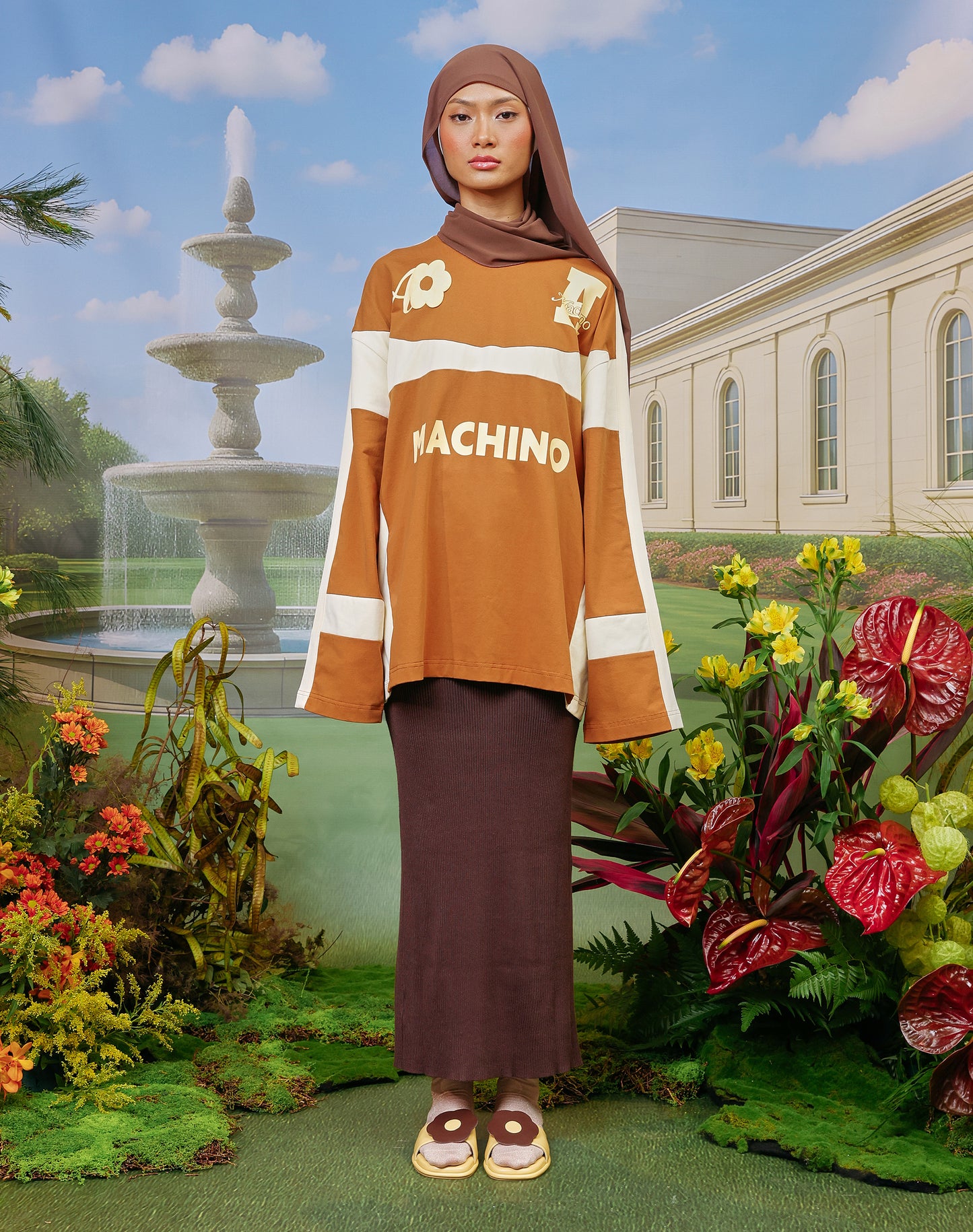 AslyxMachino Hana Long Sleeve in Butterscotch