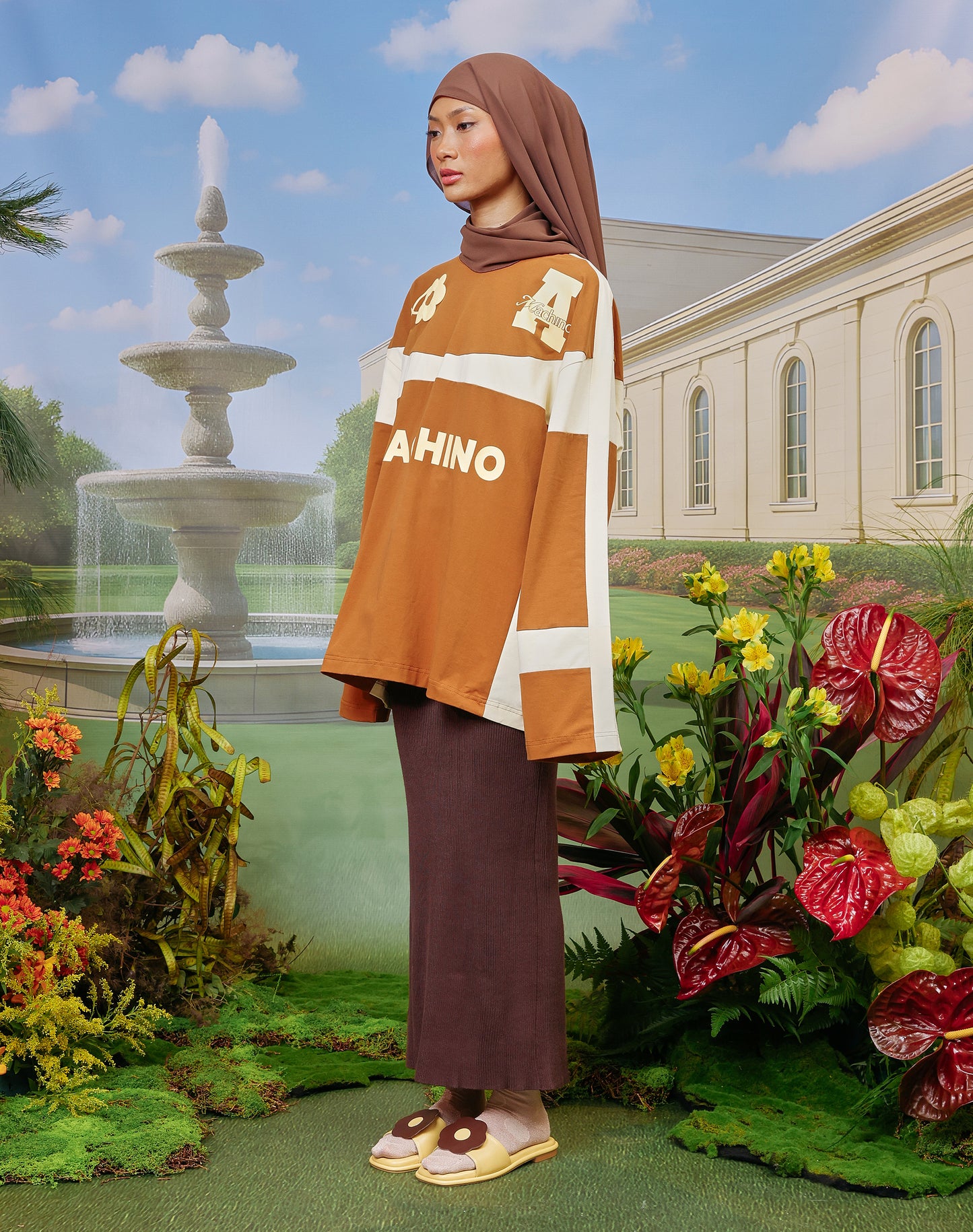 AslyxMachino Hana Long Sleeve in Butterscotch