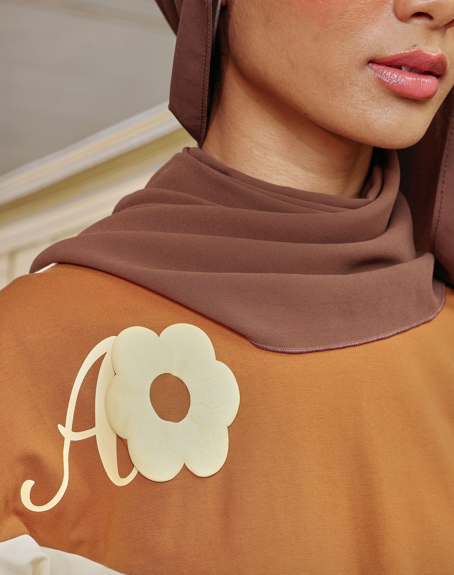 AslyxMachino Hana Long Sleeve in Butterscotch