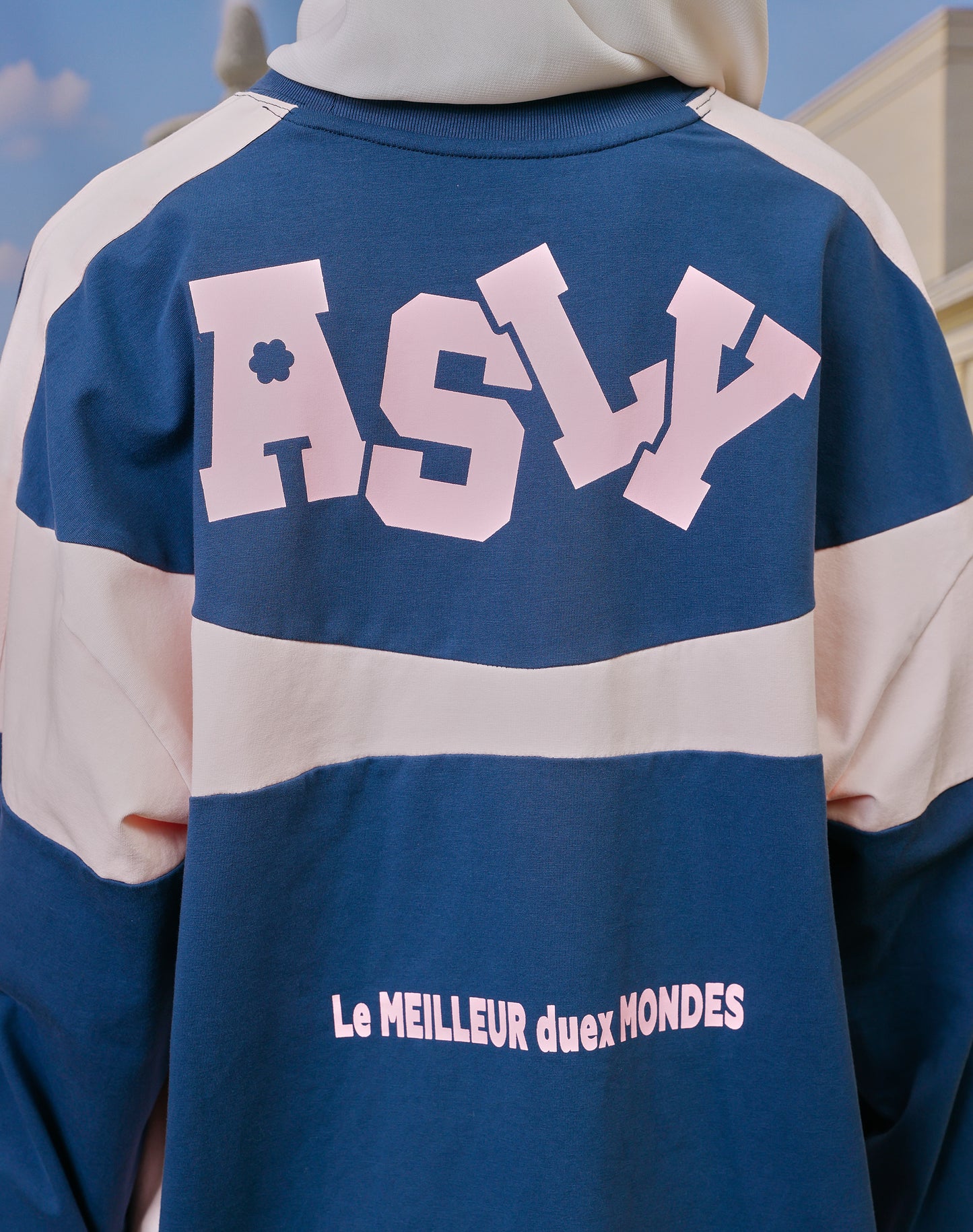 AslyxMachino Hana Long Sleeve in Slate Bleu