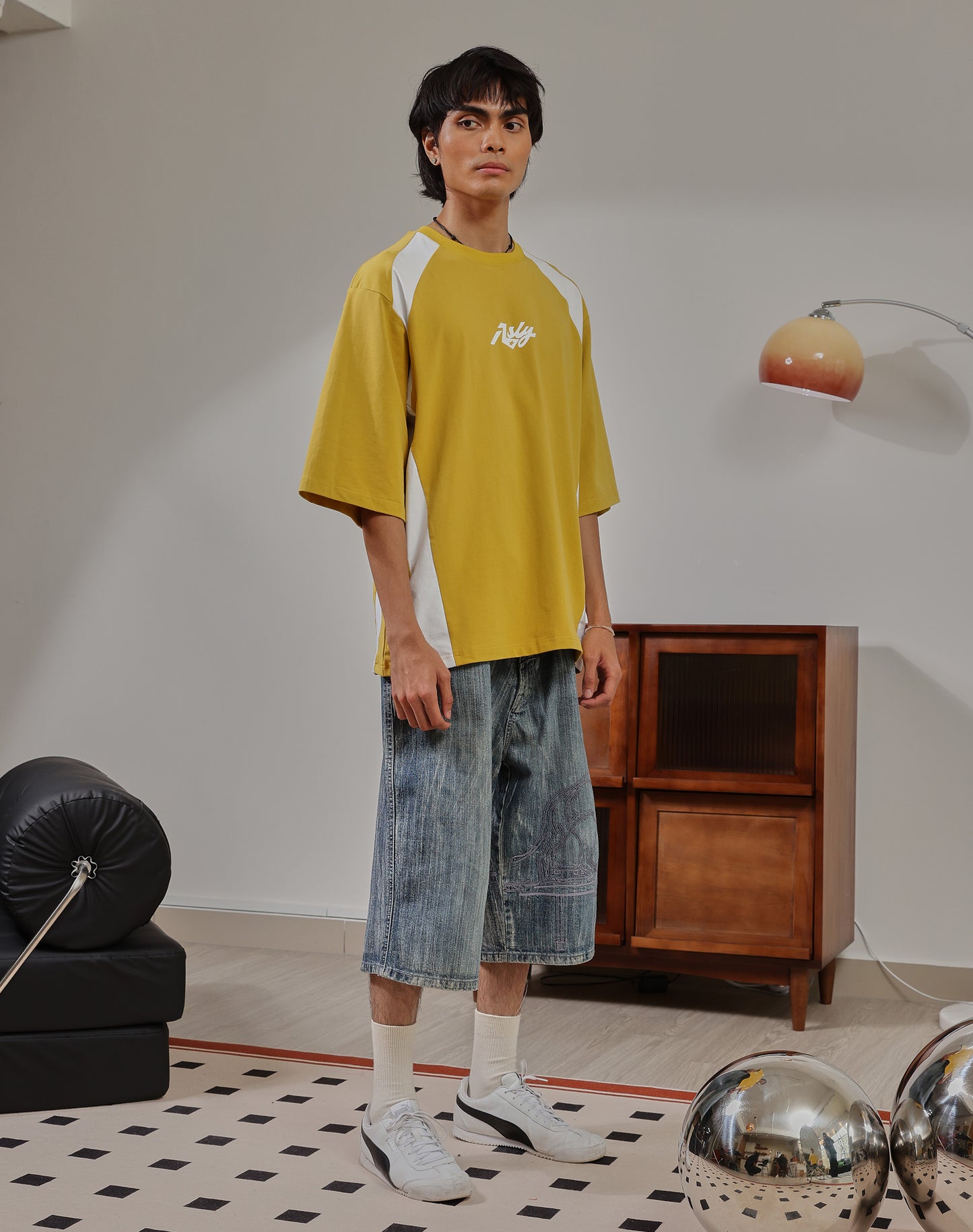 Cosmic Ray In Mustard Short Sleeve