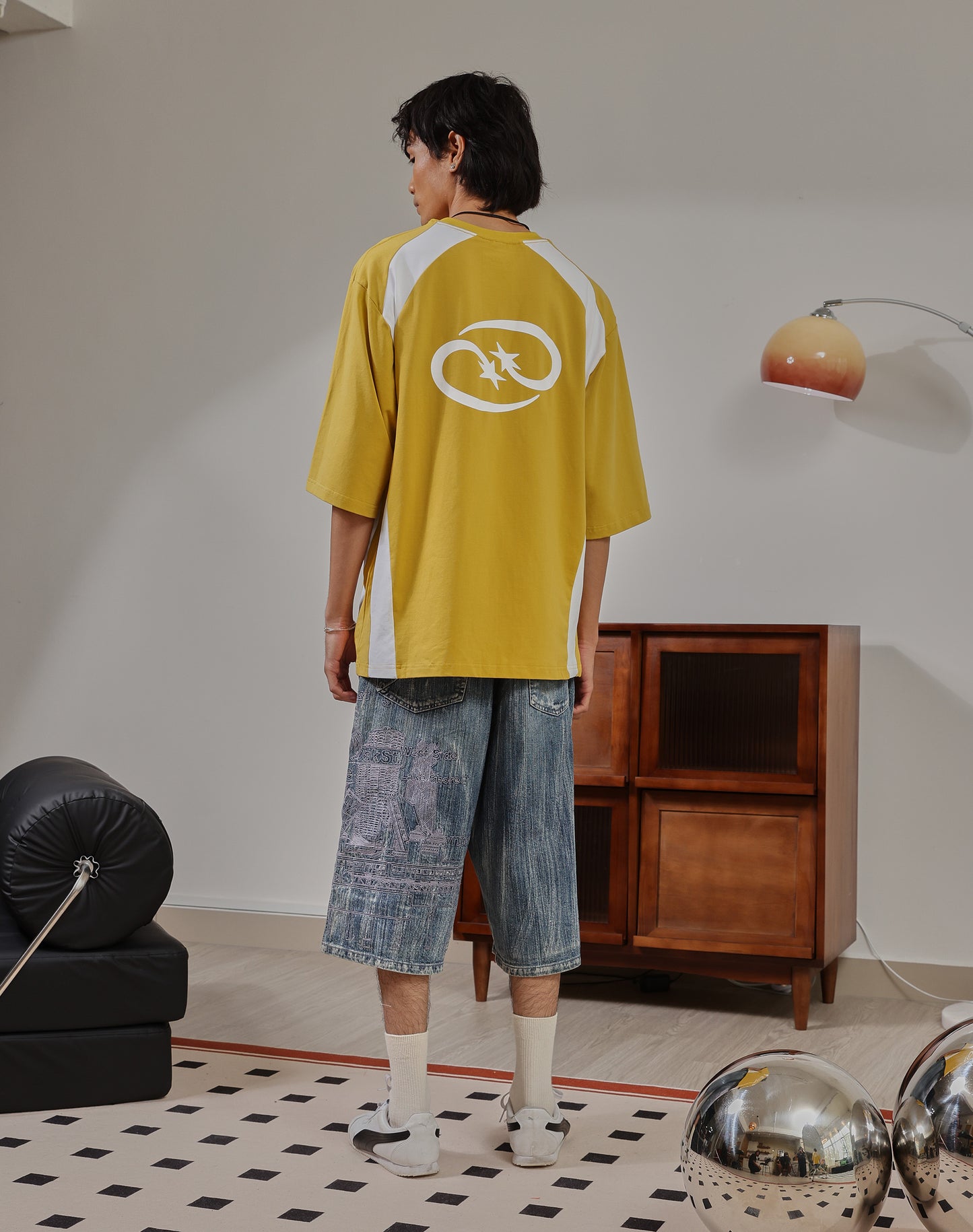 Cosmic Ray In Mustard Short Sleeve