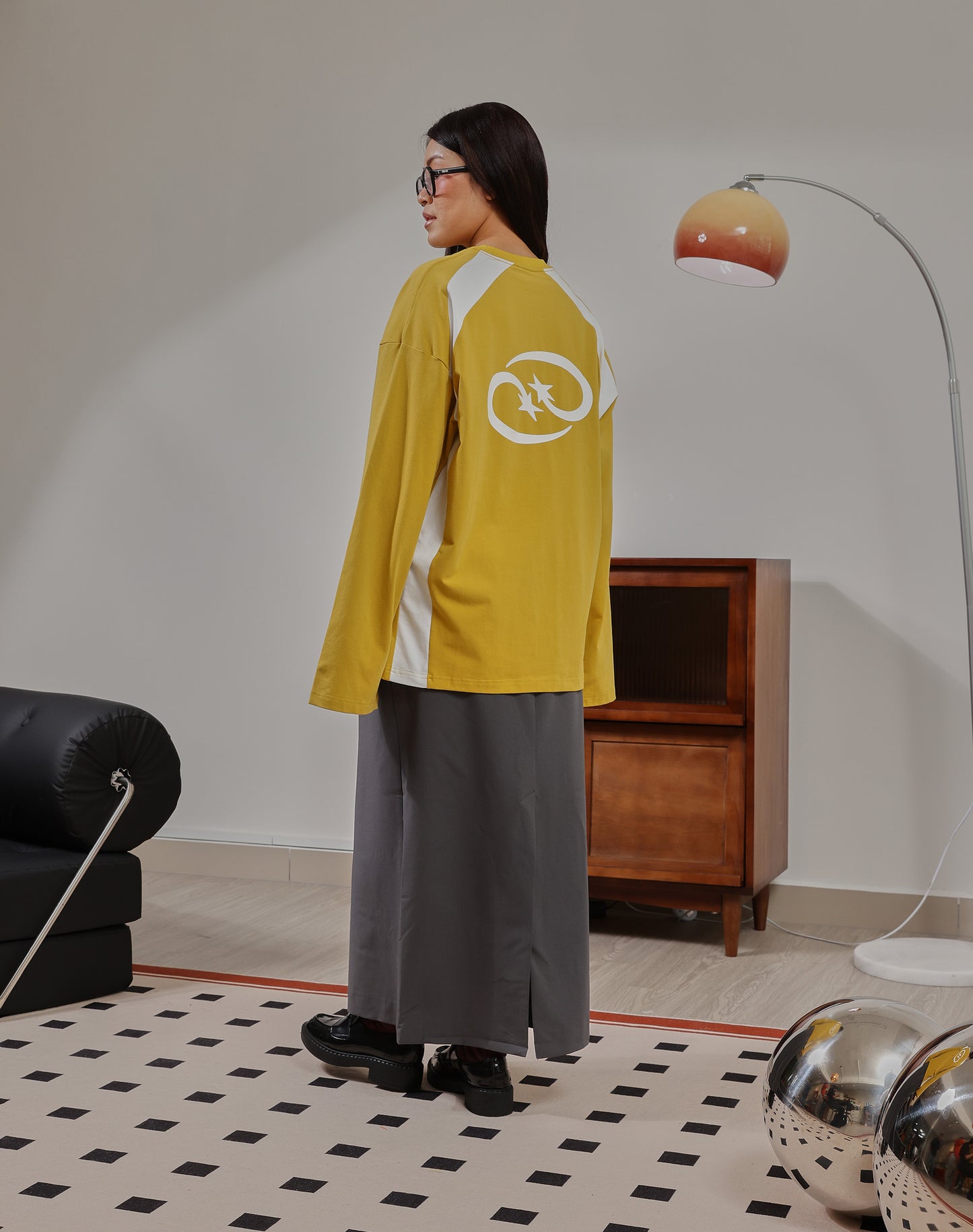 Cosmic Ray In Mustard Long Sleeve