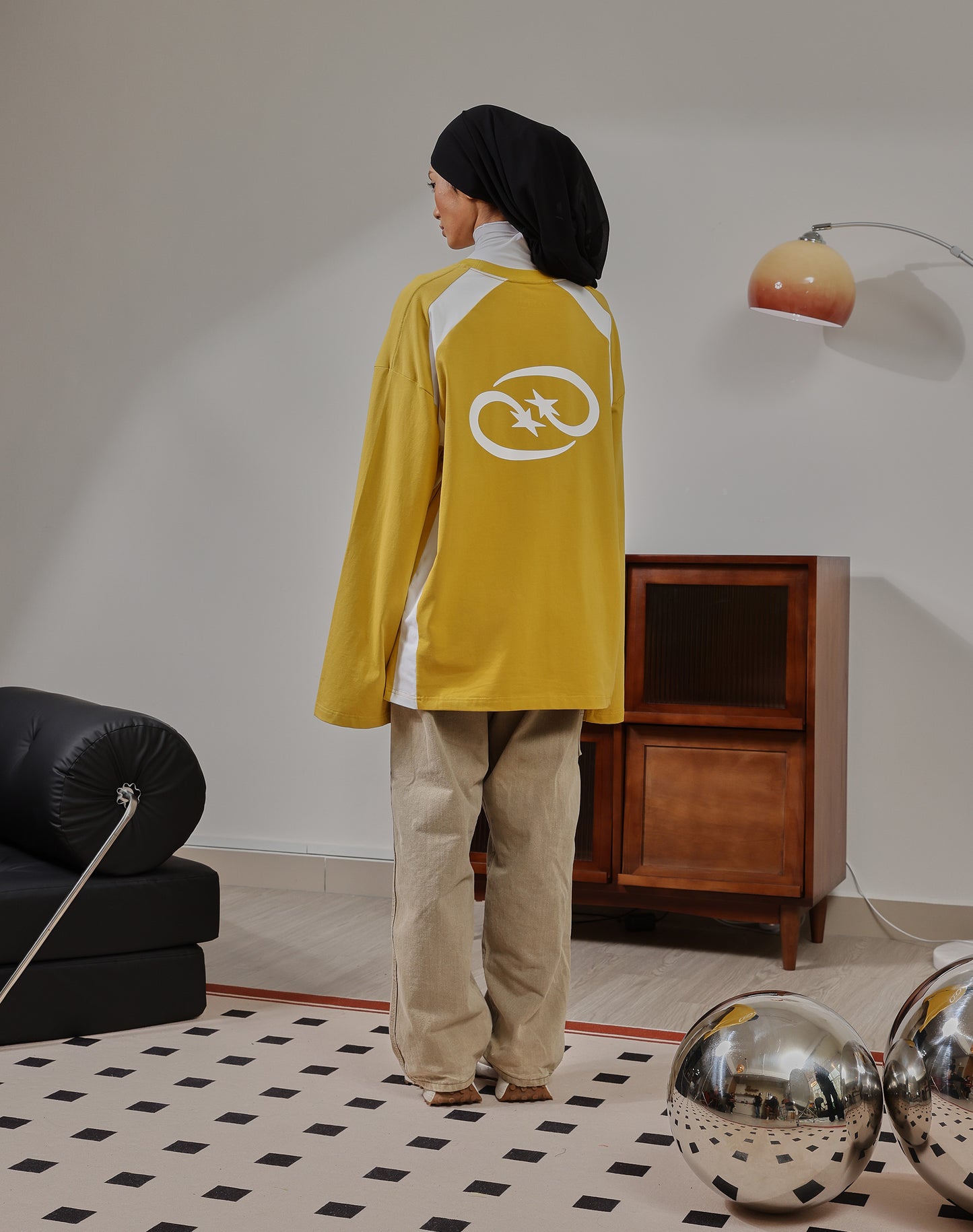 Cosmic Ray In Mustard Long Sleeve