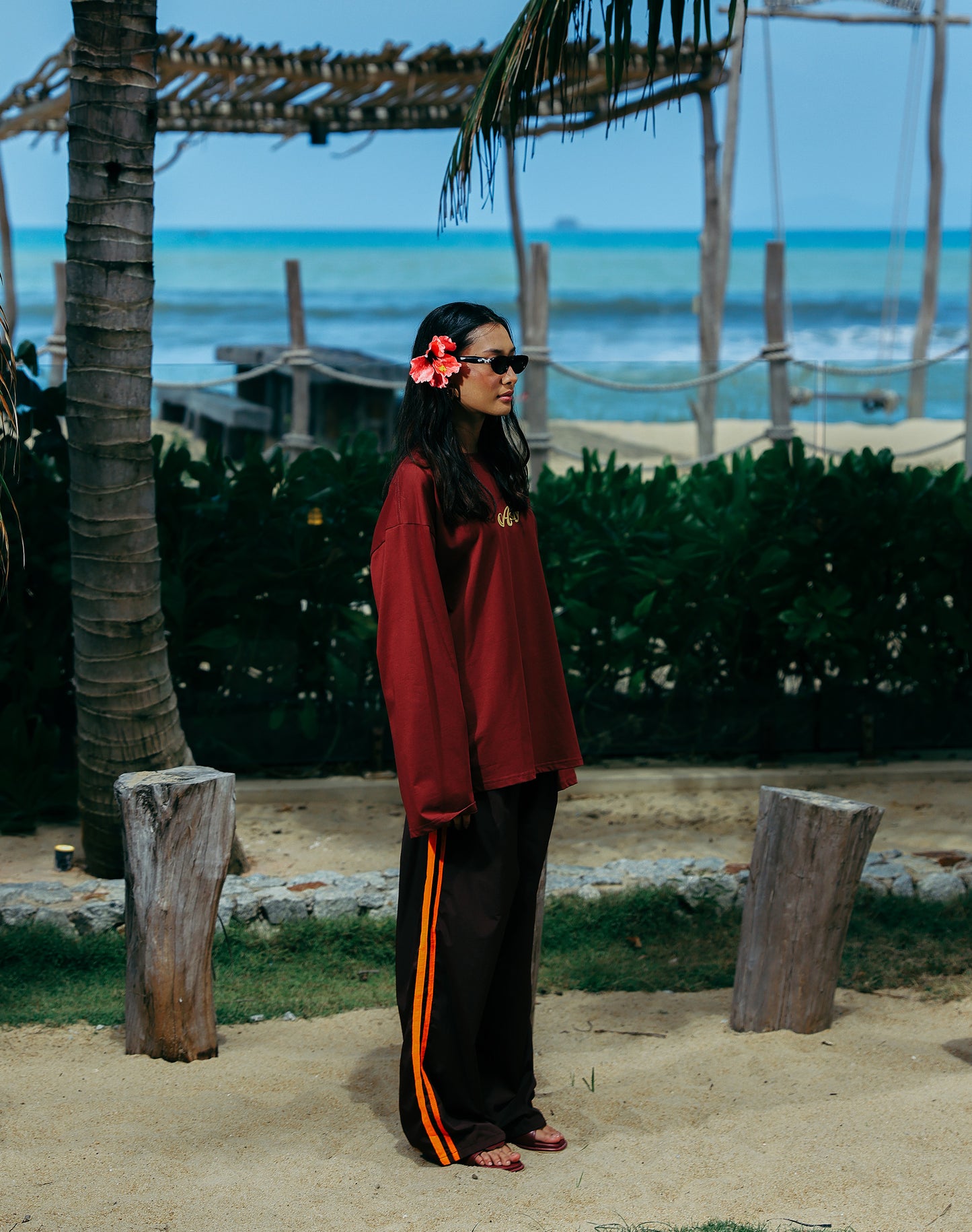 Asly Resort Amber Sand in Long Sleeve