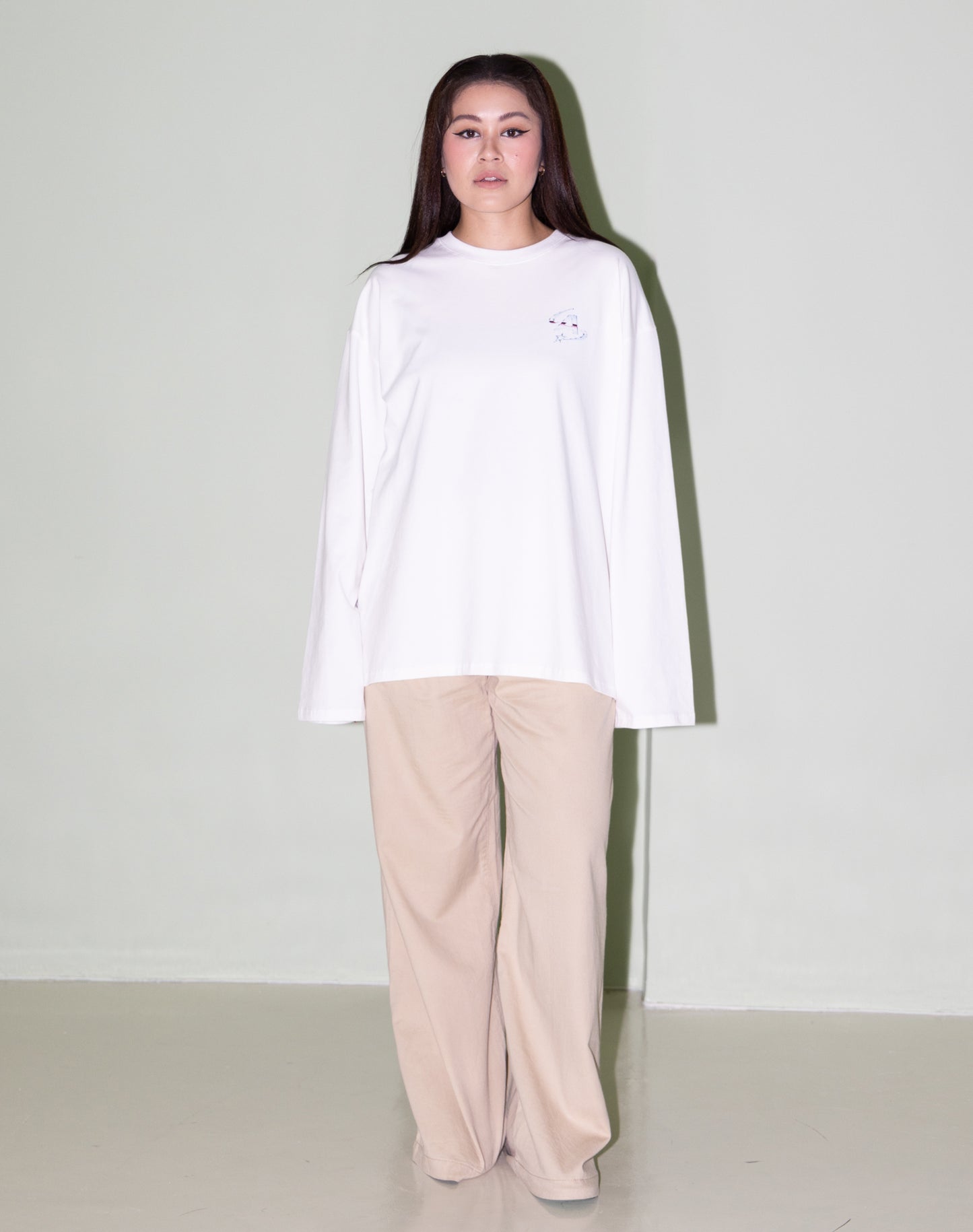 Asly Monocosmic White Long Sleeve