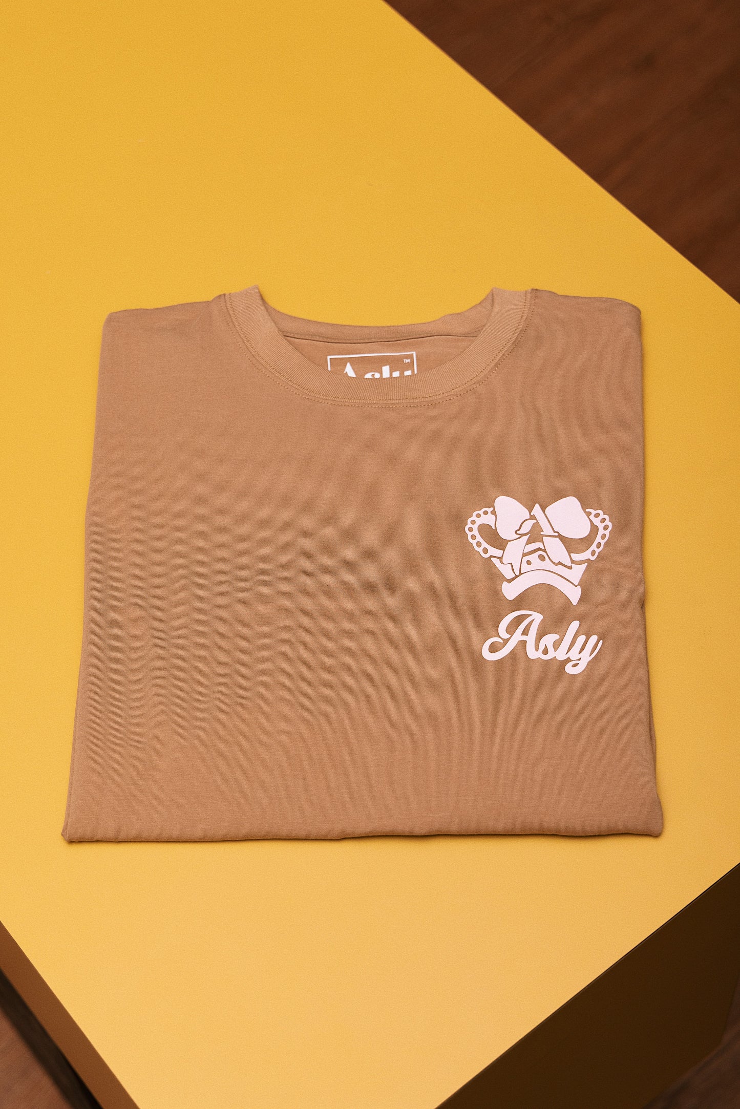 Call Mom Long Sleeve in Light Brown