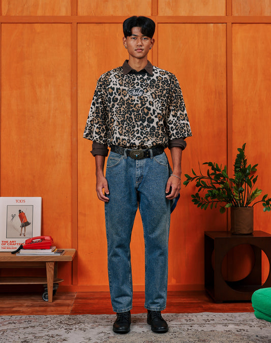 Aura Leopard Short Sleeve