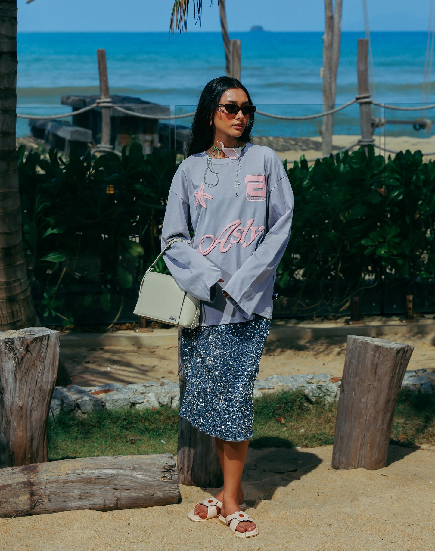 Asly Resort Coastal Pearl in Long Sleeve