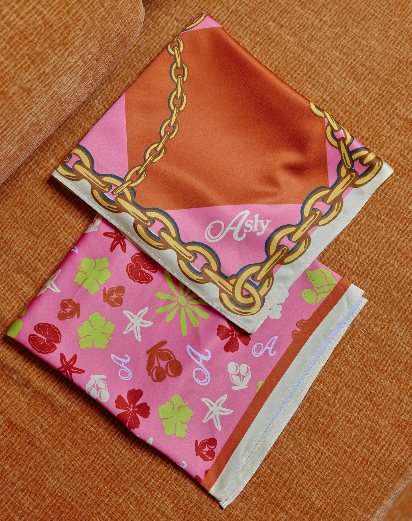 Asly Resort Scarf in Seaside