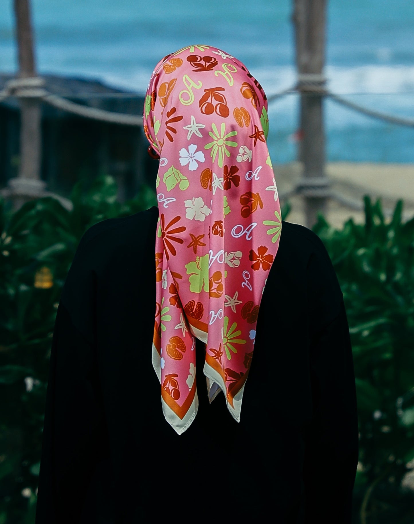 Asly Resort Scarf in Seaside