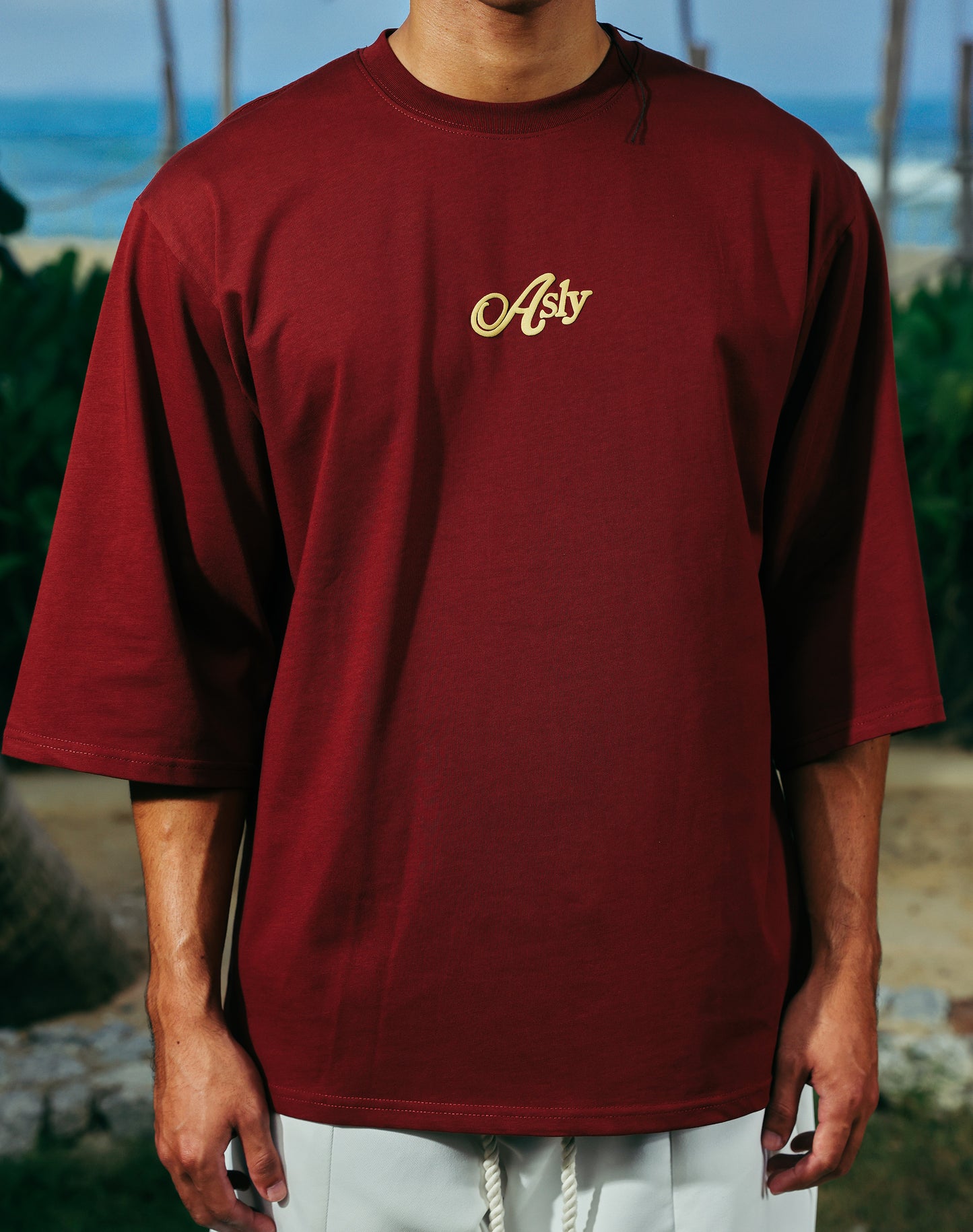 Asly Resort Amber Sand in Short Sleeve