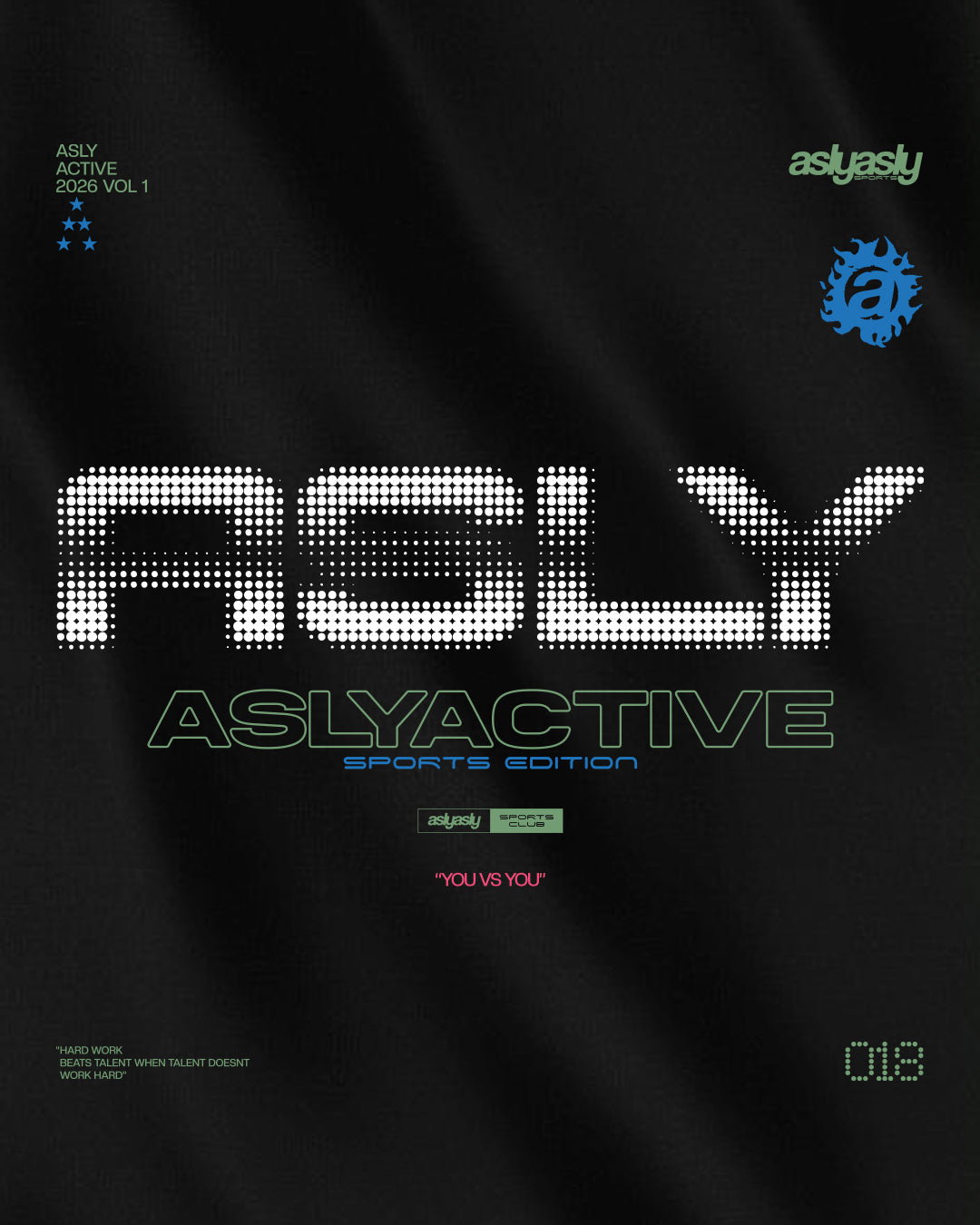 Asly Active Black in Short Sleeve